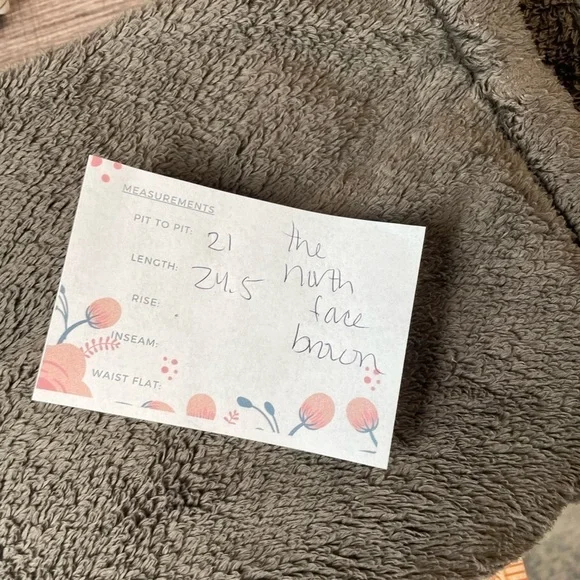 The North Face womans brown fuzzy gorpcore outdoor activewear jacket Medium - Picture 9 of 10